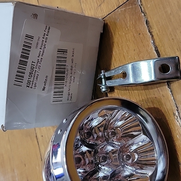 Retro bicycle headlight bracket metal vintage bike light bike accessory - Picture 5 of 9